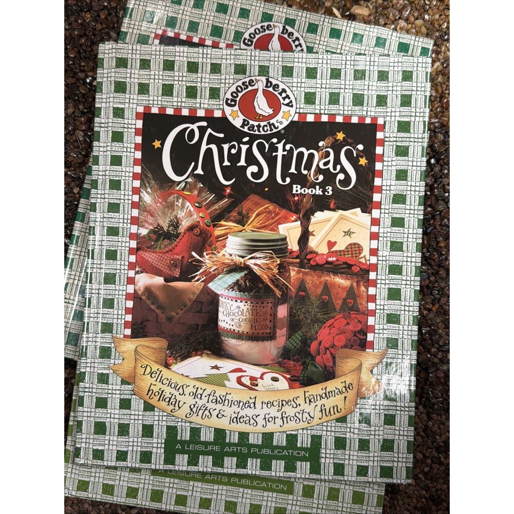 Gooseberry Patch Christmas Book 3 (2001, Hardcover Book) Leisure Arts NEW